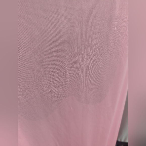 Vintage Ruffle Bubblegum Pink Slip Dress - Picture 4 of 5